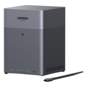 NAS 4 Bahías / Procesador RK3588C / 8 GB RAM / 2.5GbE / HDMI 4K / USB 3.2 Type-C / RAID 0/1/5/6/10