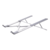Soporte para Laptop / Ajuste de Altura 46.5-136.5 mm / Capacidad 5 kg / Compatible 11-17.3" / Diseño Plegable / Aluminio + Silicona