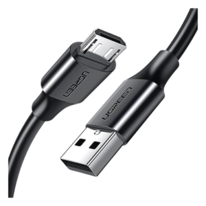 Cable USB-A a Micro USB / 2 Metros (6.56 Pies) / Carga Rápida 18W / USB 2.0 480Mbps / 5,000 Flexiones / Conectores Niquelados