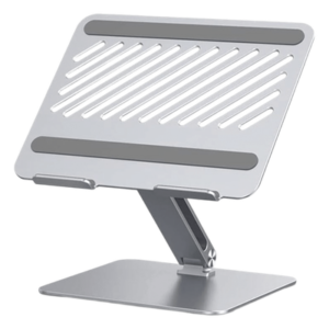 Soporte para Laptop / Aluminio de Alta Resistencia / Ajuste 180° / 10 a 17.3 Pulgadas / Carga 5 kg / Plegable y Portátil