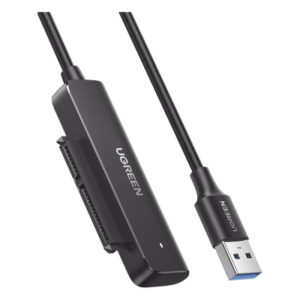 Adaptador SATA a USB / USB 3.0 / SATA III 6 Gbps / HDD y SSD 2.5" hasta 6 TB / UASP / 50 cm (19.7 in)
