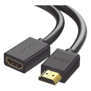 Cable Extensor HDMI / 1 m (3.28 ft) / 4K@60Hz / 3D / HDR / Macho a Hembra / Cobre Estañado / Transmisión Estable