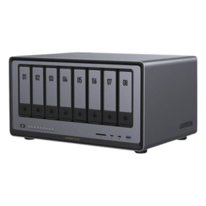 NAS Profesional / 8 Bahías SATA + 2 M.2 NVMe / Intel Core i5-1235U 10 Núcleos / 2 Puertos 10GbE / Thunderbolt 4 40 Gbps / HDMI 8K / DDR5 64 GB / PCIe 4.0 x4