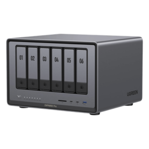 NAS / 6 Bahías + 2 NVMe / Intel i5 / Thunderbolt 4 / 10GbE / DDR5 64GB / HDMI