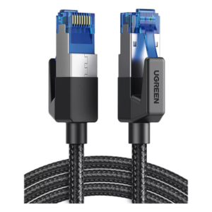 Cable Ethernet Cat8 / F/FTP / 40 Gbps / 2000 MHz / 2 m (6.56 ft) / Nylon Trenzado