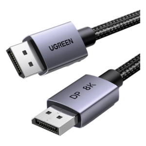 Cable DisplayPort 1.4 / 3 m (9.84 ft) / 8K@60Hz / 32.4 Gbps / Blindaje Múltiple / Aluminio y Nylon