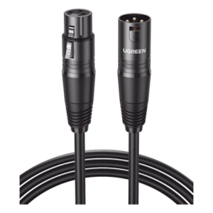 Cable XLR Balanceado / 3 Pines Macho a Hembra / 10 m (32.8 ft) / Triple Blindaje / OFC / Conectores Niquelados
