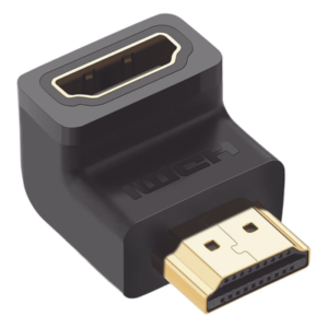 Adaptador HDMI / 90° Hacia Abajo / 4K@60Hz / Macho a Hembra / HDMI 2.0 / Compacto