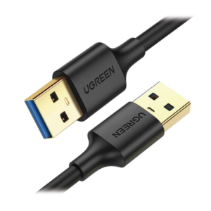 Cable USB-A 3.0 / Macho a Macho / 5 Gbps / 1 Metro (3.3 ft) / Núcleo Cobre Estañado / Blindaje Múltiple / Plug & Play