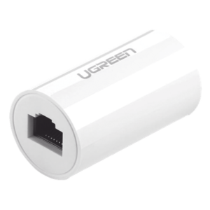 Acoplador RJ45 / Protección contra rayos / 1000Mbps / Cat7-Cat5e / POE / 100m (328 ft) / Ignífugo ABS