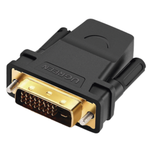 Adaptador DVI Macho a HDMI Hembra / 1080p@60Hz / Conectores Chapados en Oro / 3.28 pies