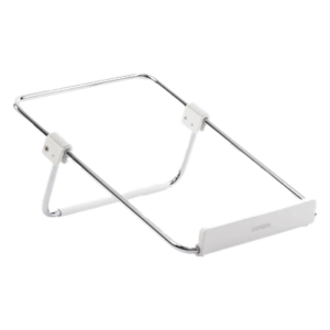 Soporte para Laptop / Plegable / Ajustable 87-132 mm / 11''-16'' / Carga 20 kg / 110g / Acero y Silicona / Plata
