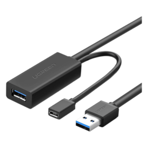 Cable de Extensión Activo USB 3.0 / 5 m (16.4 ft) / 5 Gbps / Puerto de Alimentación Micro USB / Plug & Play / Compatible USB 2.0 y 1.1