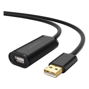 Cable de Extensión Activo USB 2.0 / 30 m (98.4 ft) / Macho-Hembra / Amplificador FE1.1S / 480 Mbps / Blindaje Triple