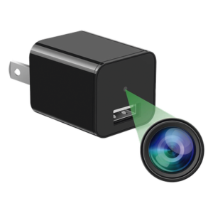 Cámara Oculta en Cargador de Pared / 2 Megapixel 1080P / Grabación Continua o por Movimiento / Detección Inteligente 1-2 m (3.3-6.6 ft) / Memoria 8GB / Expansión MicroSD 128GB