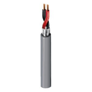 Cable multipropósito / 2x16 AWG / Blindado / 305 m (1000 ft) / CMR Riser / Gris