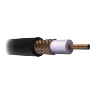 Cable Coaxial RG11/U / 305 m (1000 ft) / AWG 14 / PE Espumado / Blindaje 60% / Intemperie / Video Vigilancia