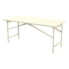 Mesa de Trabajo Plegable / 250 kg Capacidad / 1832x791x813 mm / 6.0x2.6x2.7 ft / Acabado Electrostático