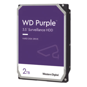 Disco Duro para Videovigilancia / 2 TB / SATA III 6 Gb/s / 256 MB Caché / 3.5 Pulgadas / 64 Cámaras / 5400 RPM