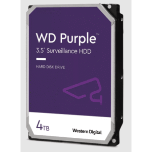 Disco Duro Surveillance / 4 TB / SATA 6 Gb/s / 3.5" / AllFrame / 180 TB Workload Anual / 64 Cámaras HD / 16 Bays