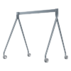 Soporte de Piso con Ruedas / 27.2 kg Capacidad / Estructura Metálica / Compatible MeetingBoard Pro