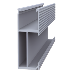 Riel de Montaje Fotovoltaico / Aluminio Anodizado / Longitud 2700 mm / Estructuras Modulares / Compatible con Anclajes Estándar