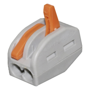 Conector de Presión / 1 Entrada 1 Salida / 12AWG-28AWG / 250V 32A / -20°C a 70°C / 0.47 x 0.83 x 0.59 in