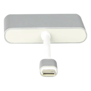 Adaptador Multipuerto USB-C / HDMI 4K / USB 3.0 5 Gbps / Carga PD 65W / 3-en-1 / Plug and Play