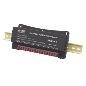 Fuente de Poder / 16 Canales / Salida Ajustable 12/13.5/15 Vcc / 16 A / 48 W / Montaje en Pared / -20°C a 70°C
