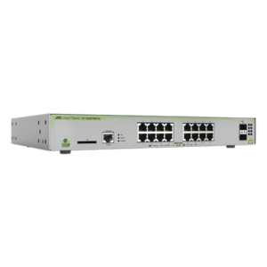 Switch PoE+ Administrable Capa 3 / 16 Puertos Gigabit + 2 SFP / 247 W PoE / 36 Gbps / 26.8 Mpps