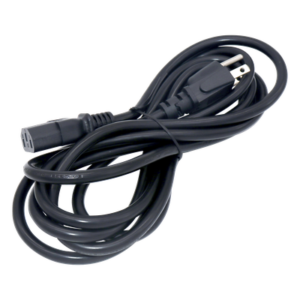 Cable de Alimentación / 100-240 VCA / Trifásico con Tierra / 3 m (9.84 ft) / IEC 320C13 / NEMA 5-15P