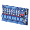 Tarjeta de Control de Acceso / 8 Entradas / 8 Salidas Protegidas / 12-24 Vcd / Contactos Secos Tipo C / Interfaz FACP