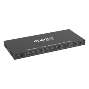 Matriz HDMI / 4 Entradas x 2 Salidas / 4K2K@60Hz / HDR / YCbCr 4:4:4 / HDCP 2.2 / 18 Gbps / Extractor de Audio / Downscaling 4K a 1080p
