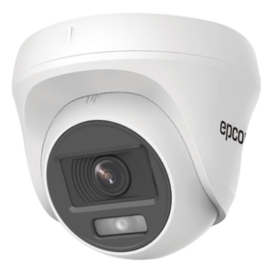 Cámara Turret TURBOHD / 2 Megapixel / Color 24/7 / Luz Blanca 20 m (65.6 ft) / Micrófono Integrado / 4 Tecnologías / Interior