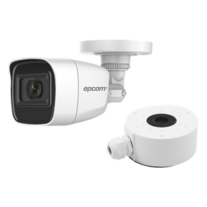 Cámara Bala TURBOHD / 2 Megapixel (1080p) / Gran Angular 106.4° / IR 25 m (82 ft) / IP66 / Audio Integrado / 4 Tecnologías