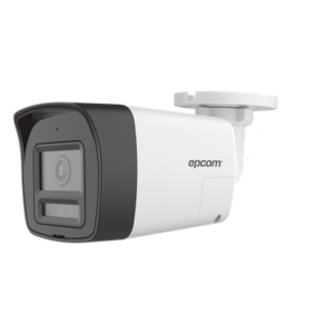 Cámara Bala TURBOHD / 4K 8 Megapixel / Lente 2.8 mm / Dual Light 30 m (98.4 ft) IR + 20 m (65.6 ft) Luz Blanca / Audio Bidireccional Full Duplex / IP67 / Metal