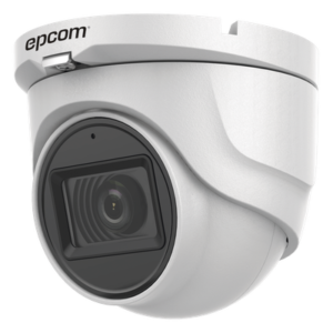 Cámara Turret TURBOHD / 5 Megapixel / Lente 2.8 mm / Ángulo 85.5° / IR 30 m (98.4 ft) / IP67 / 4 Tecnologías / Audio por Coaxitron