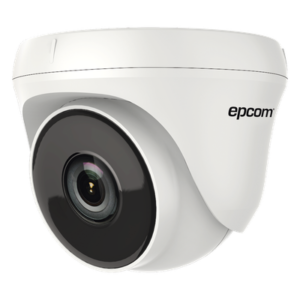 Cámara Turret TURBOHD / 5 Megapixel / 85° de Apertura / IR EXIR 20 m (65.6 ft) / 4 Tecnologías de Video / Interior / Policarbonato