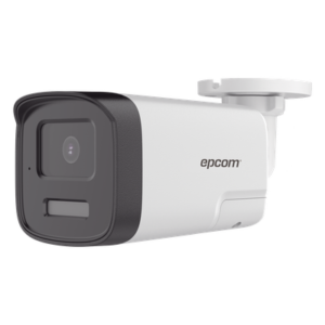 Cámara Bala TURBOHD / 4K 8 Megapixel / Dual Light 40 m (131.2 ft) / Audio Bidireccional Full Duplex / IP67 / Metal