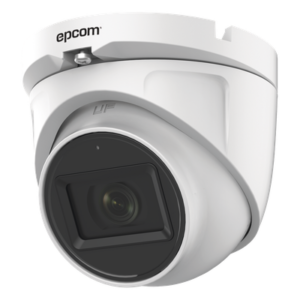 Cámara Domo TURBOHD / 2 Megapixel / Gran Angular 106° / IR 20 m (65.6 ft) / Audio por Coaxitron / IP66 / Metal