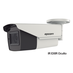 Cámara Bullet TURBOHD 4K / Lente Mot. 2.7 a 13.5 mm / IR EXIR 80 m / 262 ft / IP67 / 12 Vcc - 24 VCA / dWDR