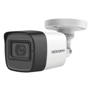 Cámara Bala TURBOHD / 5 Megapixel / Gran Angular 85.5° / Lente 2.8 mm / IR EXIR 30 m (98.4 ft) / IP67 / 4 Tecnologías / Audio por Coaxitron