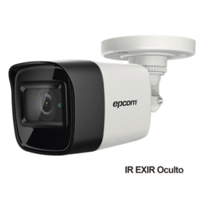 Cámara Bala TURBOHD / 8 Megapixel / Gran Angular 102.9° / IR EXIR 30 m (98.4 ft) / IP67 / 4 Tecnologías / dWDR