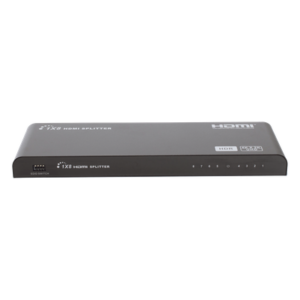 Splitter HDMI / 1 Entrada 8 Salidas Simultáneas / 4K×2K @ 60 Hz / HDR10 / Dolby Vision / 18 Gbps / 10 m (32.8 ft) / HDMI 2.0 / HDCP 2.2