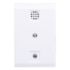 Micrófono de Superficie / Cancelación de Ruido / 50 m² (538.2 ft²) / Ajuste Automático de Nivel / 12 VDC