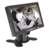 Monitor TFT-LCD / 7 Pulgadas / Resolución 1024x600 / Brillo 300 cd/m² / Entradas HDMI VGA RCA / Operación -20 a 70 °C