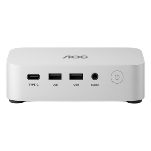 Mini PC / AMD Ryzen 5 7430U / 16 GB DDR4 / 512 GB SSD / Wi-Fi 6 / 2.5G Ethernet / 6× USB 3.0 / HDMI 2.0 + DisplayPort