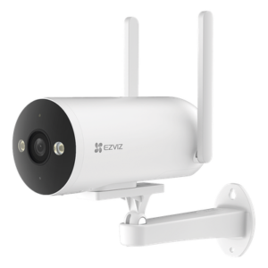 Cámara Bala IP / 3 Megapixel (2K) / 4G LTE / Visión Nocturna a Color 0.01 lux / Defensa Activa con Sirena y Luz Estroboscópica / Audio Bidireccional / IP67 / IR 30 m (98.4 ft)