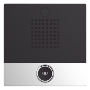 Intercomunicador IP / PoE / 2 Líneas SIP / 1 Relevador / 1 Puerto Entrada / IP54 / Montaje Pared
