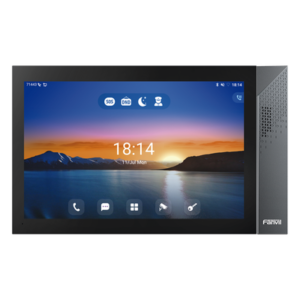 Monitor IP/SIP para Interior / Pantalla Táctil 10.1" / Android 9.0 / Wi-Fi Dual Band / Bluetooth 5.0 / PoE / 8 Entradas de Alarma